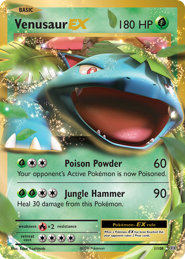 Venusaur EX (1/108) [XY: Evolutions] | Good Games TCG