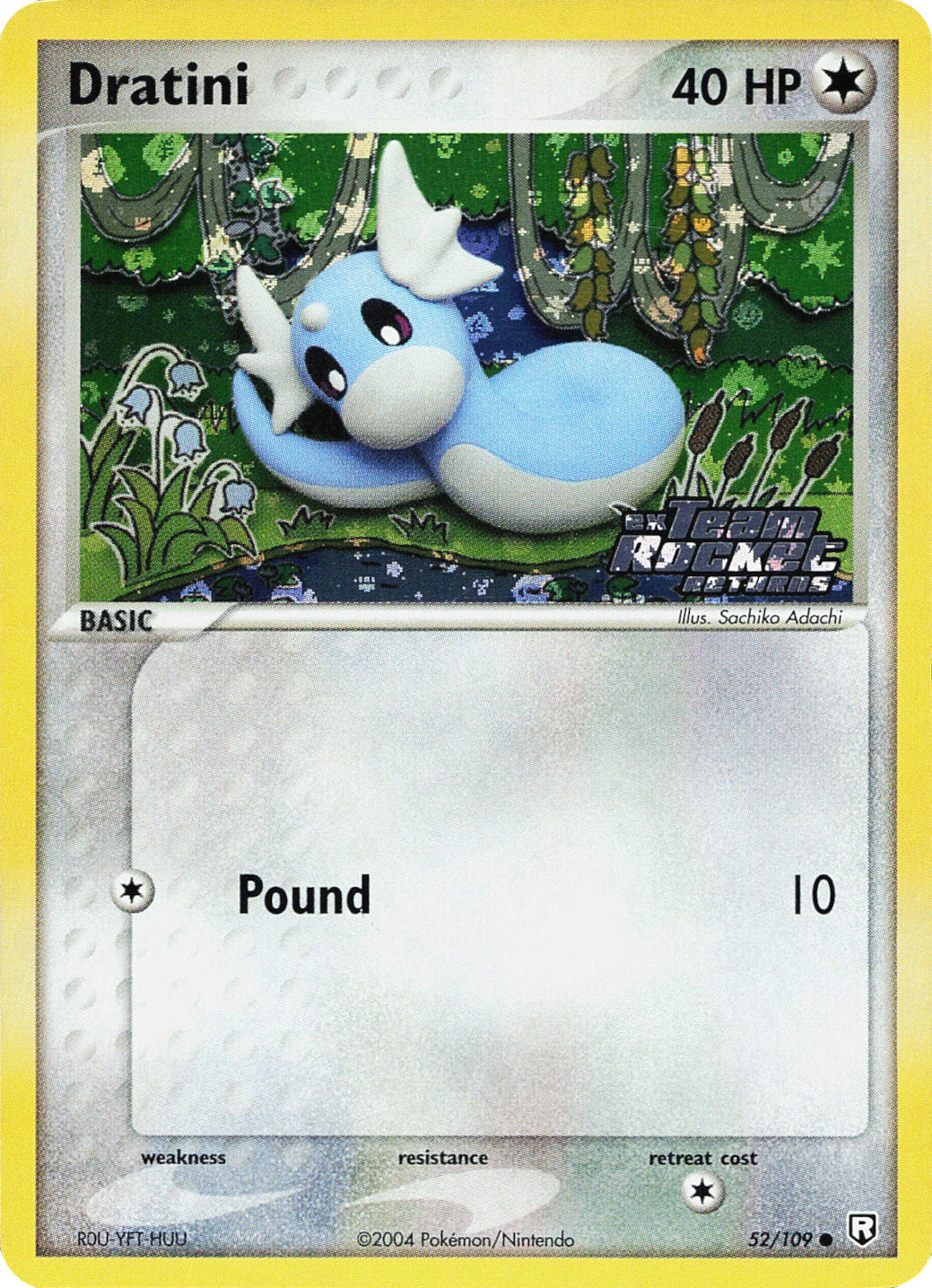 Dratini (52/109) (Stamped) [EX: Team Rocket Returns] | Good Games TCG