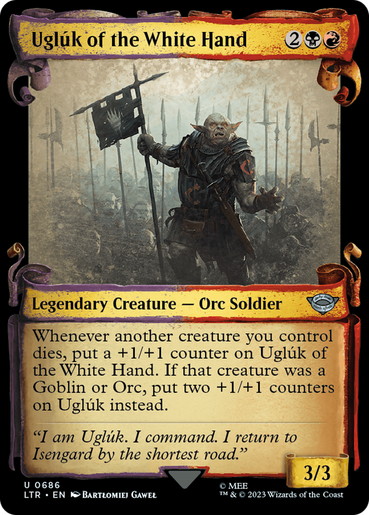 Ugluk of the White Hand [The Lord of the Rings: Tales of Middle-Earth  Showcase Scrolls]