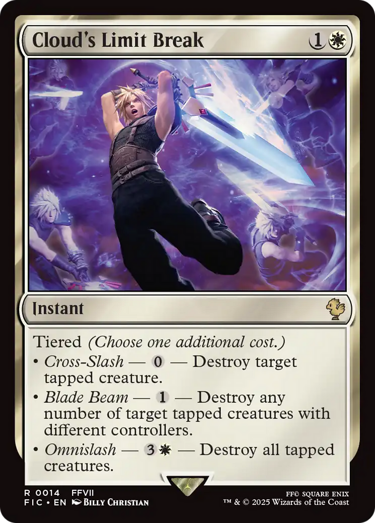 Cloud's Limit Break [FINAL FANTASY Commander] | Good Games TCG