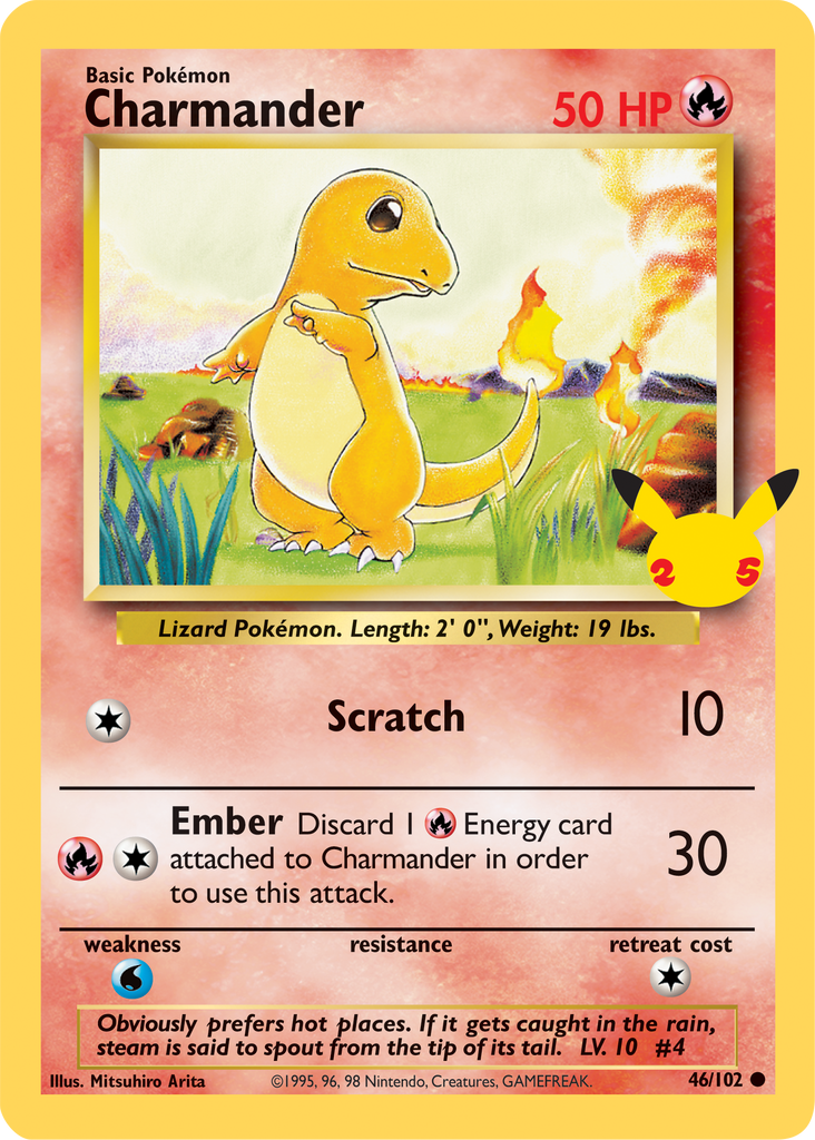 Charmander (46/102) (Jumbo Card) [First Partner Pack] | Good Games TCG