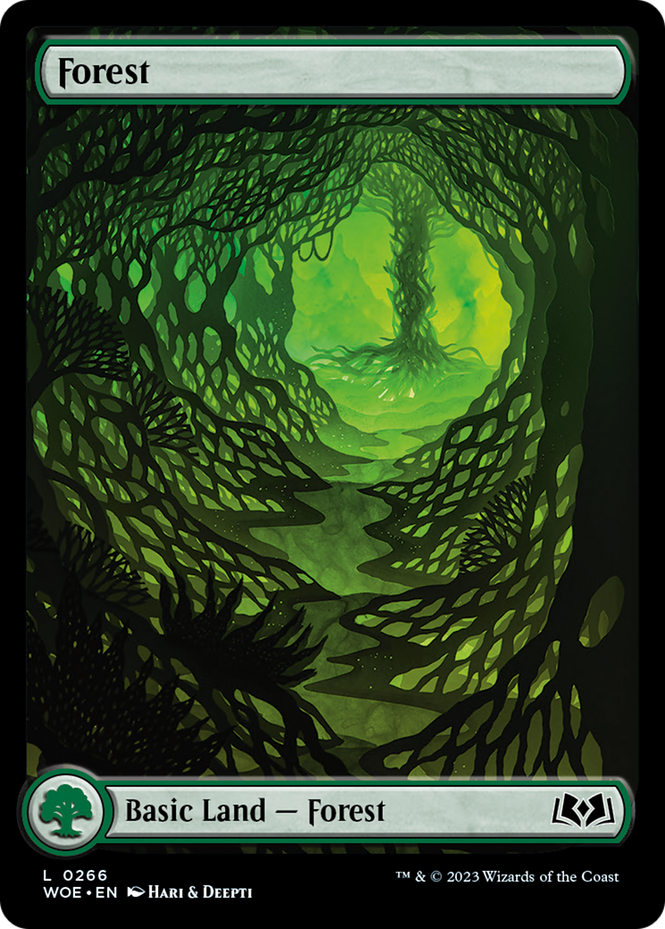 Forest (266) (Full-Art) [Wilds of Eldraine] | Good Games TCG
