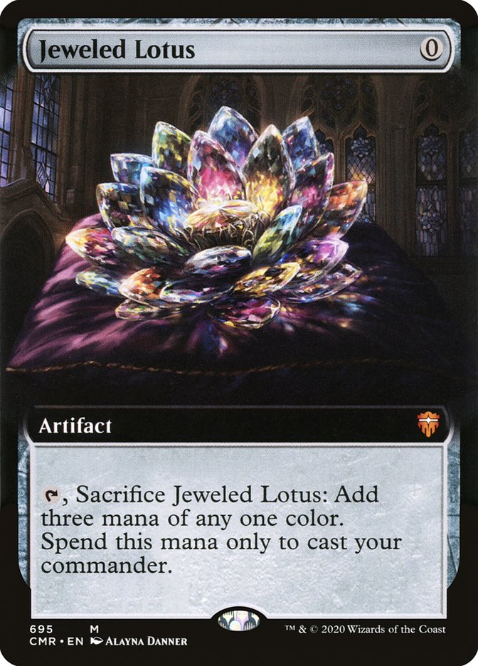 Jeweled Lotus (Extended Art) [Commander Legends] | Good Games TCG