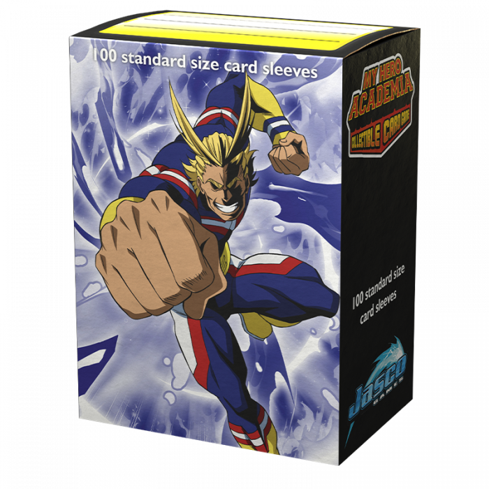Dragon Shield - Matte Art - My Hero Academia All Might Punch Standard Sleeves (100)