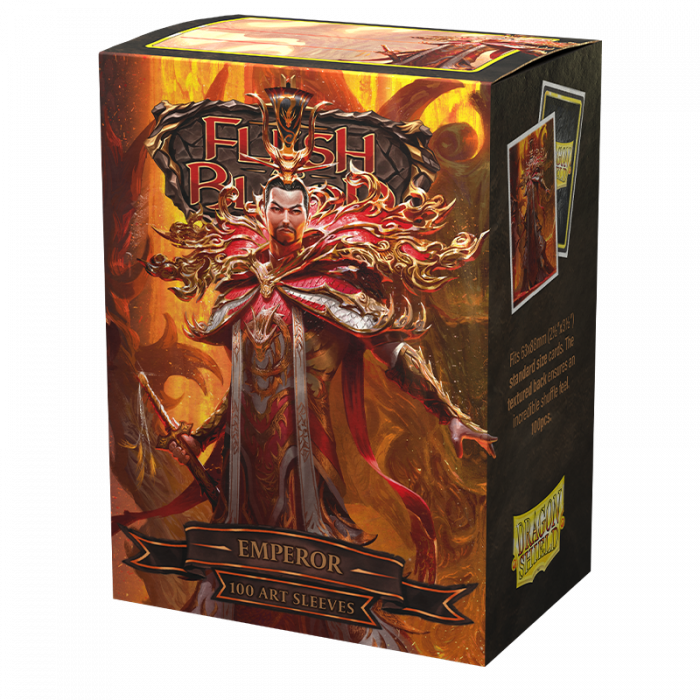 Dragon Shield - Matte Art - Flesh and Blood Emperor Card Sleeves Standard Size (100)