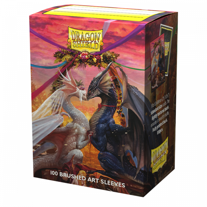 Dragon Shield - Sleeves Brushed Art - Valentine Dragons 2023 (100)