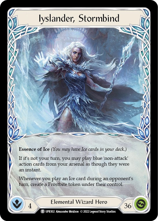 Iyslander, Stormbind // Iyslander [UPR102//UPR103] (Uprising) | Good Games  TCG