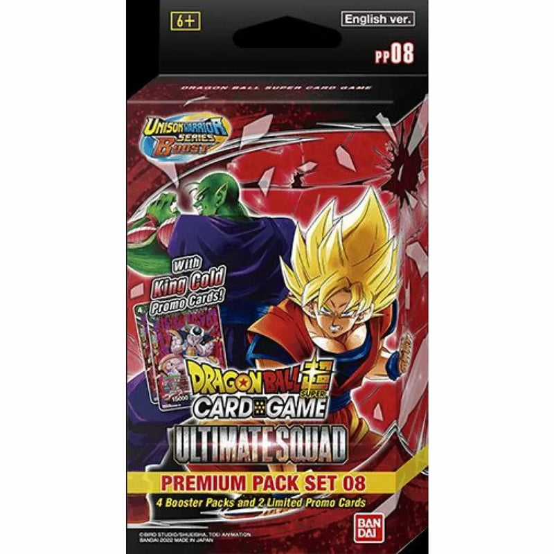 Dragon Ball Super Card Game Series 17 Unison Warrior 08 Premium Pack