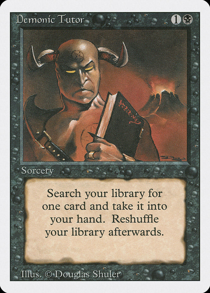 Demonic Tutor [Revised Edition] | Good Games TCG
