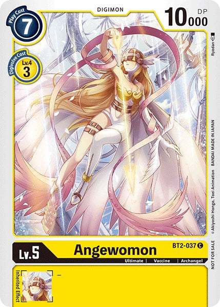 angewomon digimon card game - RB-01: Resurgence Booster - 3000 DP for the turn. Angel Angewomon Ultimate Digimon Gem