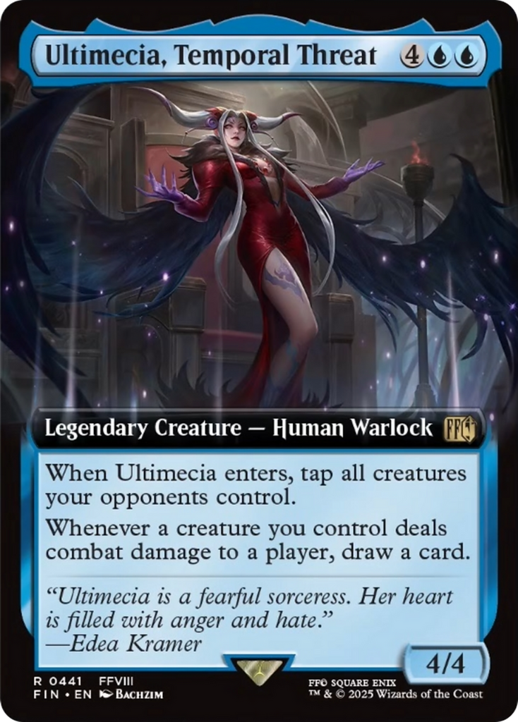 Ultimecia, Temporal Threat 拡張版foil、英語版 2b74e357-5b95-5c3c-a4df-