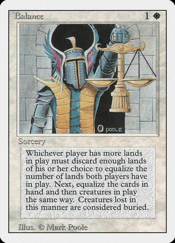 MTG Balance 天秤 [IE] BGS9 MINT Balance [Revised Edition] | Good Games TCG