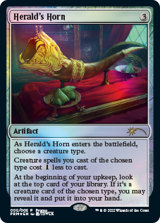 herald's horn mtg final fantasy 401 Games Canada - - Extended Art you may reveal it and put it into your hand. Herald's Horn [Year of the