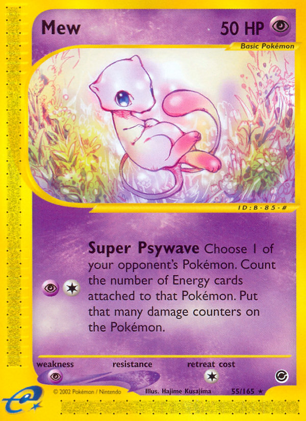 Mew (55/165) [Expedition: Base Set] | Good Games TCG