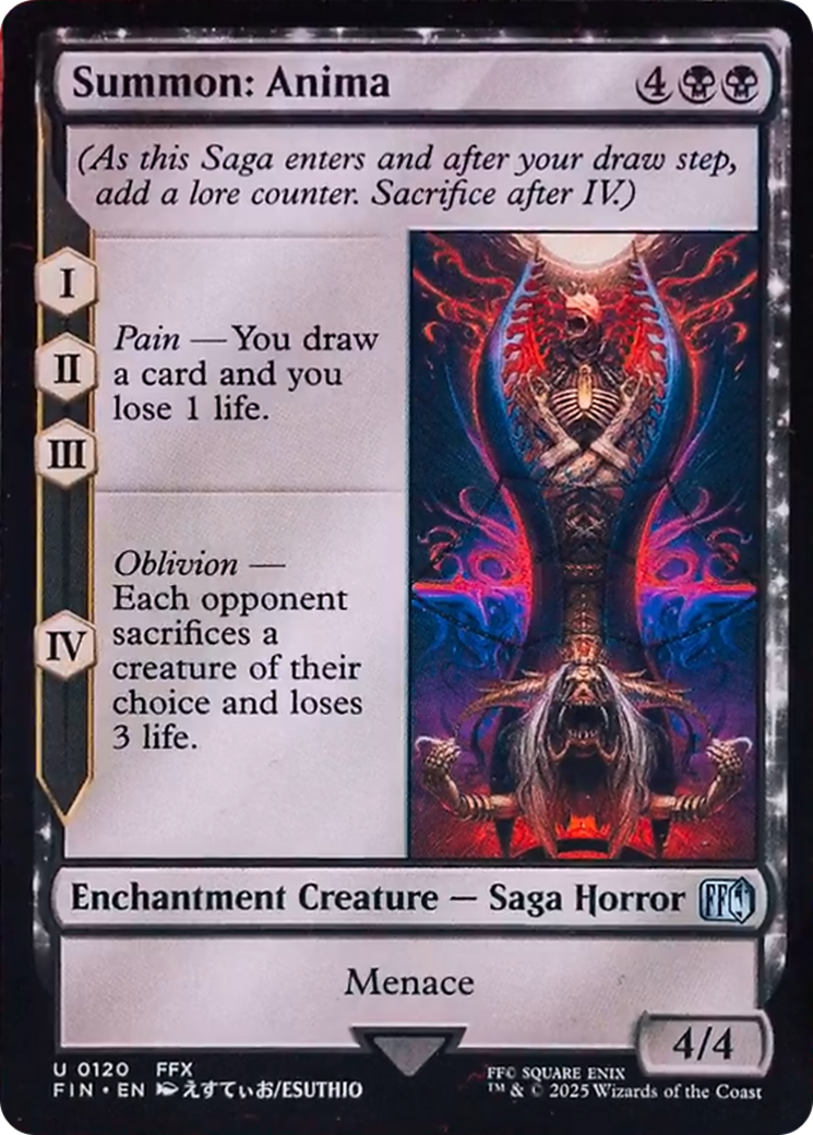 saga final fantasy mtg Magic: The Gathering Collector Booster Pack (Omega Box) card decks Magic: The GatheringFINAL FANTASY Release