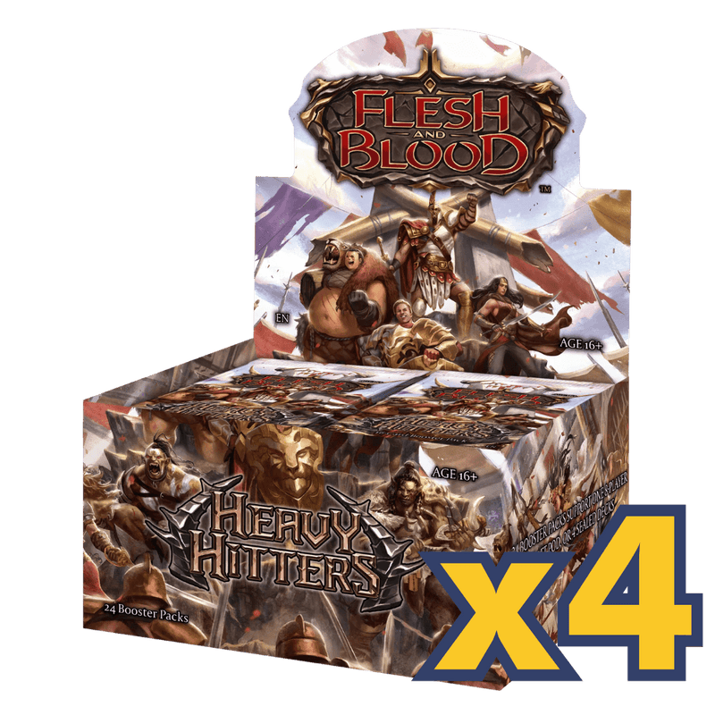 Flesh and Blood TCG - Heavy Hitters Booster Case