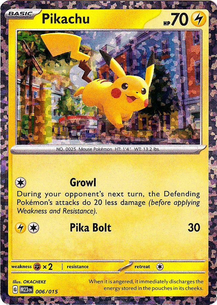 Pikachu (006/015) [McDonald's Promos: 2023 Collection] | Good