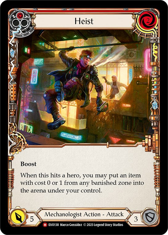 Heist [EVO138] (Bright Lights) | Good Games TCG