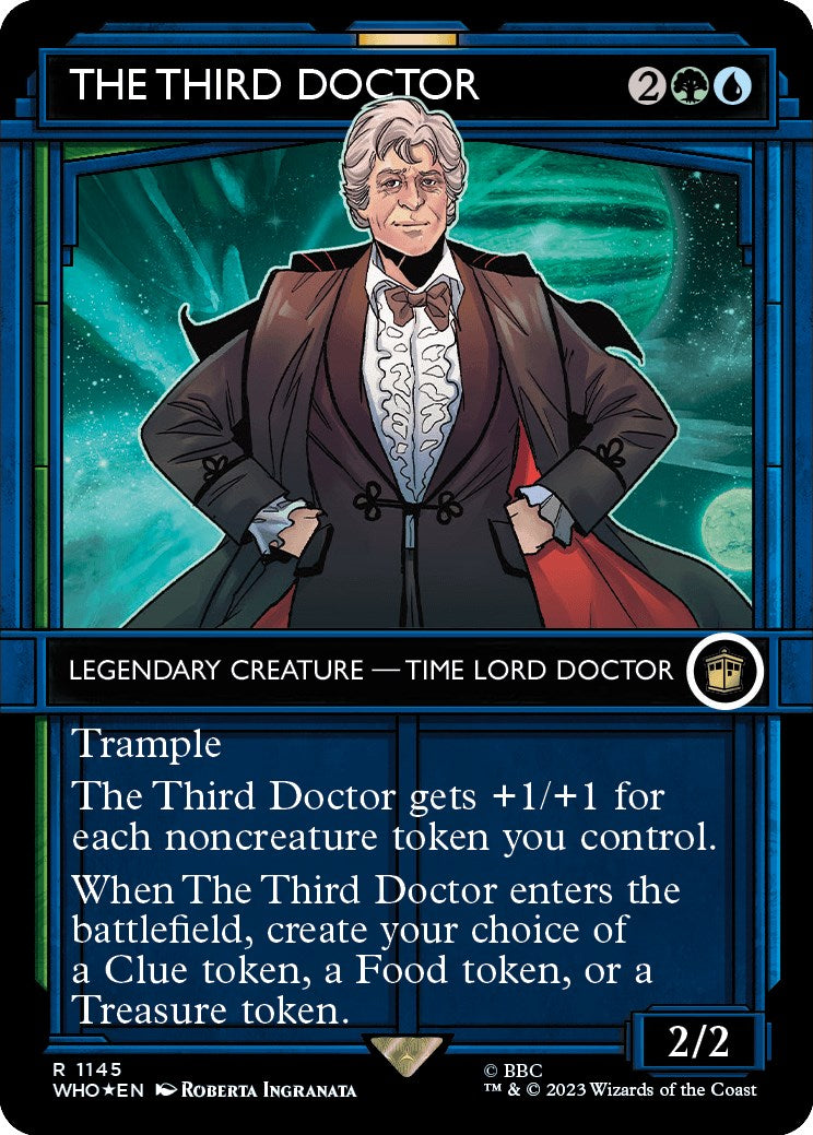 The Third Doctor (Showcase) (Surge Foil) [Doctor Who]