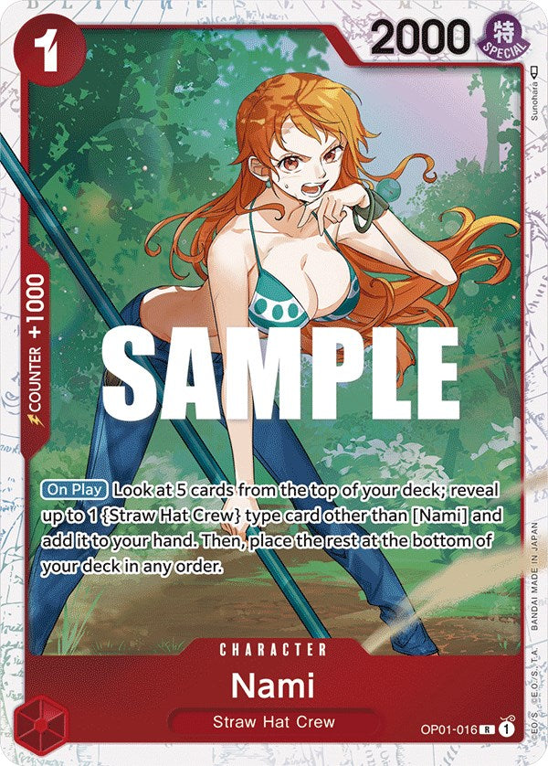Nami (OP01-016) (Ultra Deck: The Three Captains) [One Piece Promotion  Cards]