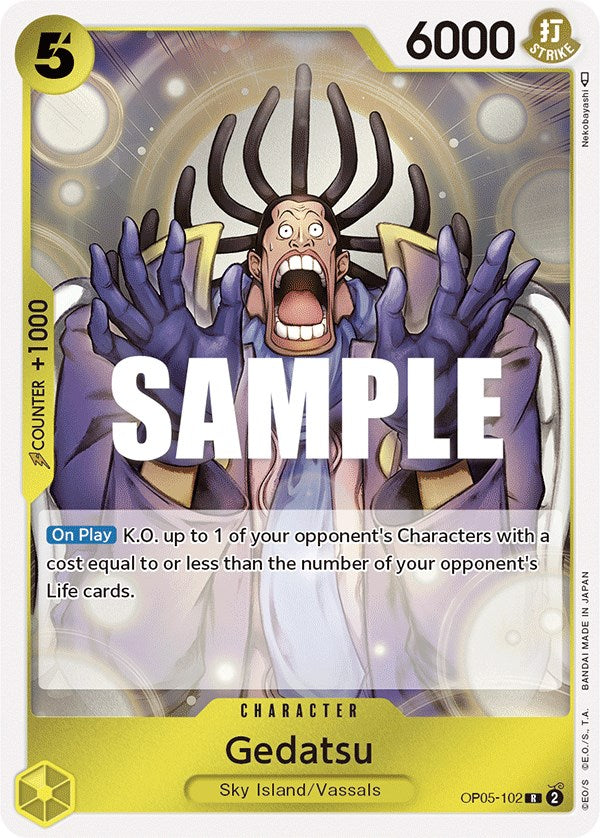 ワンピース カードゲーム Gedatsu 5コスト 6000パワー Gedatsu [Awakening of the New Era] | Good Games TCG