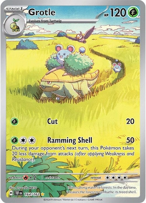 Grotle (164/162) [Scarlet & Violet: Temporal Forces] | Good Games TCG
