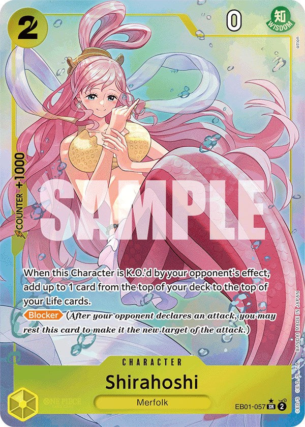 Shirahoshi (Alternate Art) [Extra Booster: Memorial Collection