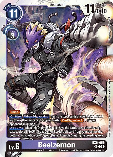 Beelzemon [EX6-056] [Infernal Ascension] | Good Games TCG