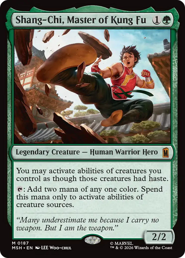 Shang-Chi, Master of Kung Fu [Marvel Super Heroes] | Good Games TCG