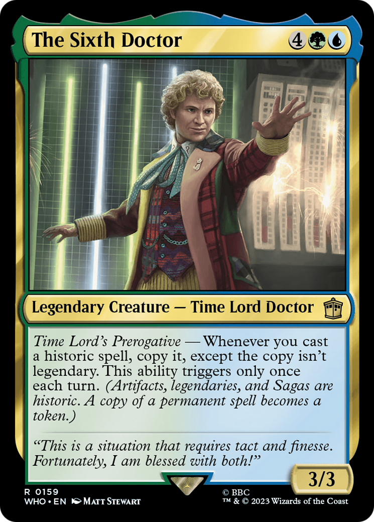 The Sixth Doctor [Doctor Who]