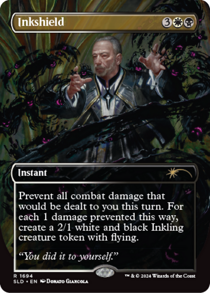 マジック：ザ・ギャザリング MTG secret lair Sheldon's Spellbook Foil Inkshield [Secret Lair: Sheldon's Spellbook] | Good Games TCG