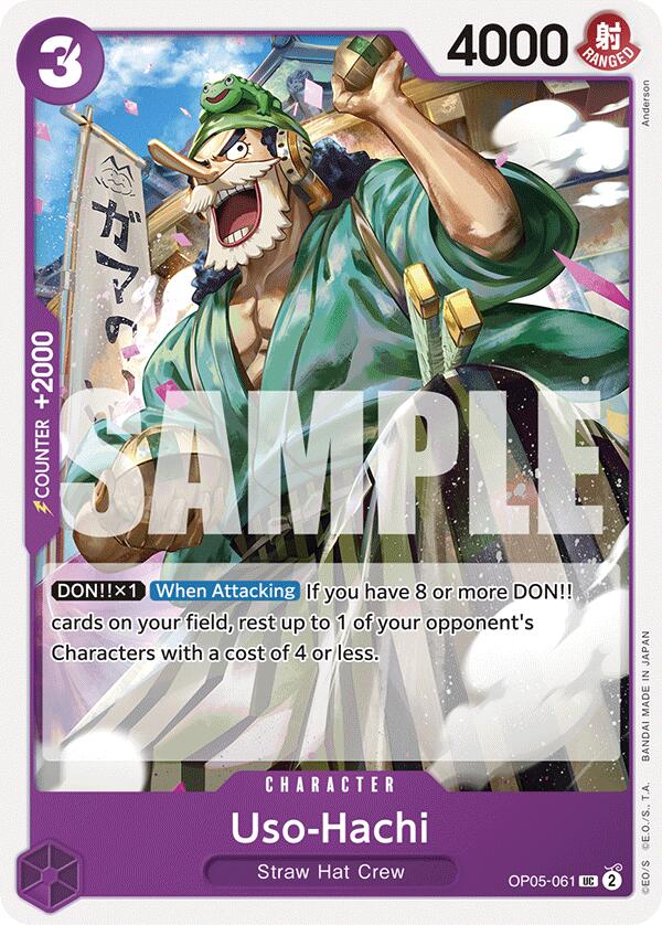 best buy one piece tcg Uso-Hachi [Starter Deck: PURPLE Monkey.D.Luffy]