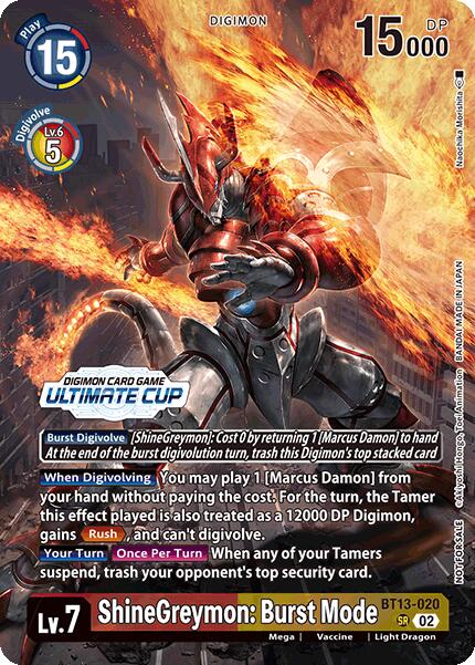 digimon card game shinegreymon ShineGreymon - Secret Crisis