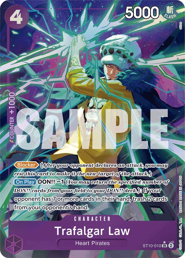 Trafalgar Law (ST10-010) (Alternate Art) [Premium Booster -The