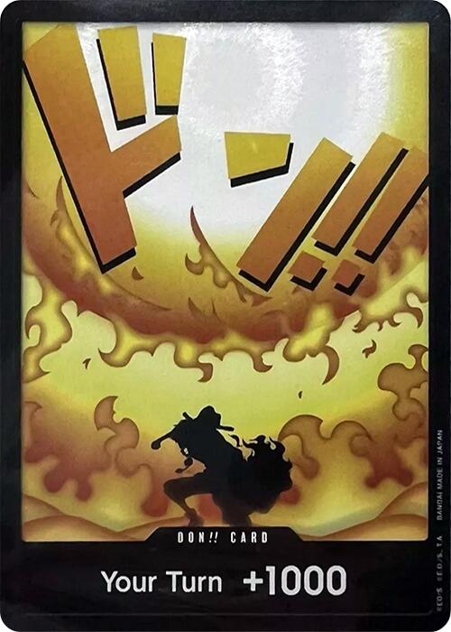 DON!! Card (Portgas.D.Ace) (Devil Fruits Collection Vol. 2) [One Piece  Promotion Cards]
