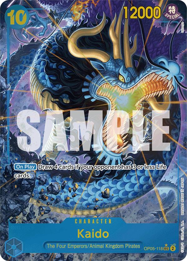 Kaido (OP05-118) (Alternate Art) [Premium Booster -The Best