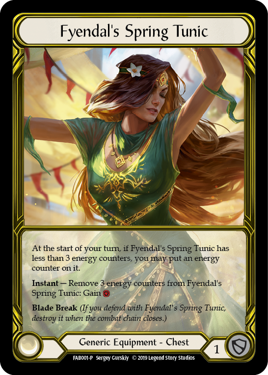 Fyendal's Spring Tunic [FAB001-P] (Promo) 1st Edition Cold