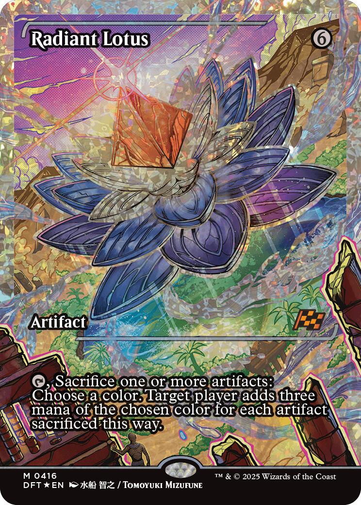 Radiant Lotus (Showcase Fracture Foil) (Japanese