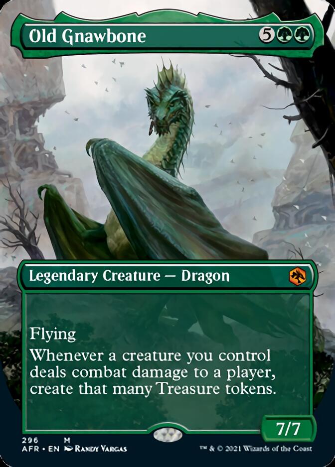 MTG Old Gnawbone 拡張アート 2枚セット Old Gnawbone (Borderless Alternate Art) [Dungeons & Dragons