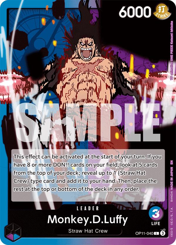 Monkey.D.Luffy (040) [A Fist of Divine Speed] | Good Games TCG