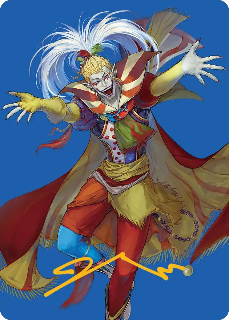 Kefka, Court Mage Art Card (Gold-Stamped Signature) [FINAL FANTASY Art  Series]