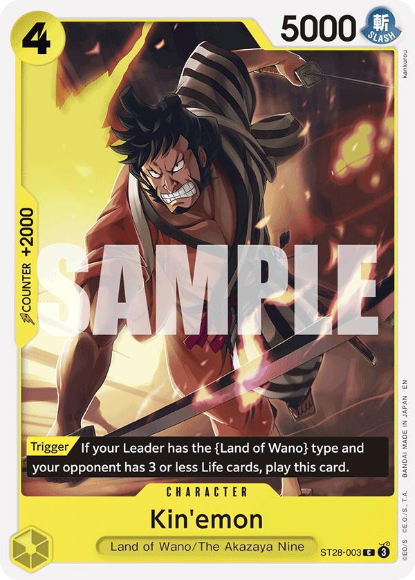 Kin'emon [Starter Deck: GREEN/YELLOW Yamato] | Good Games TCG