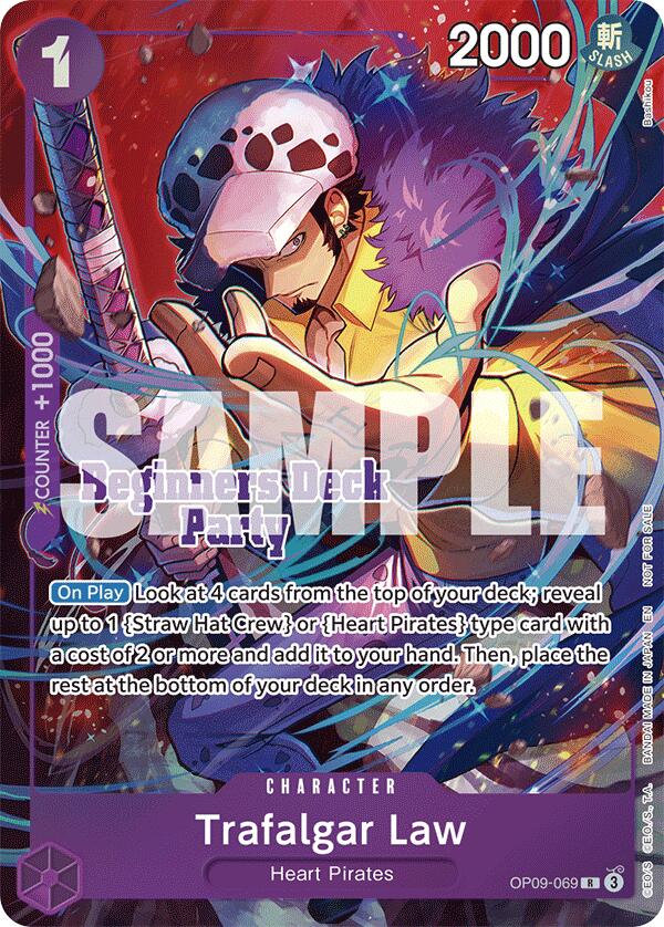 Trafalgar Law (ST-23 - ST-28 Beginners Deck Party) [Winner] [One Piece  Promotion Cards]