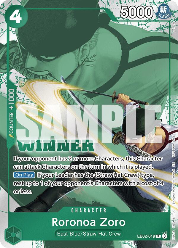 Roronoa Zoro (Winner Pack 2025 Vol. 3) [One Piece Promotion Cards