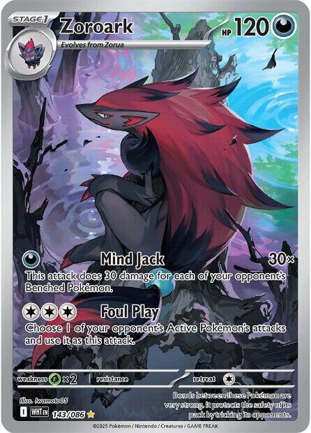 Zoroark (143/086) [Scarlet & Violet: White Flare] | Good Games TCG