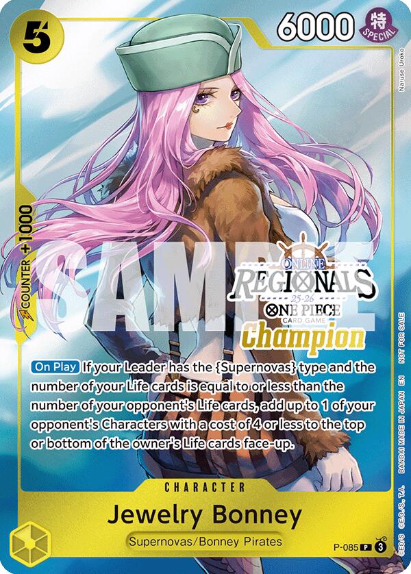 Jewelry Bonney (Online Regional Champion Card Set 2025 Vol.2) [One