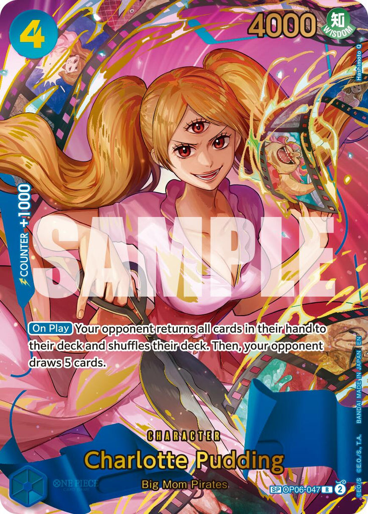 charlotteページ Charlotte Pudding (OP06-047) (Alternate Art) [Premium Booster -The