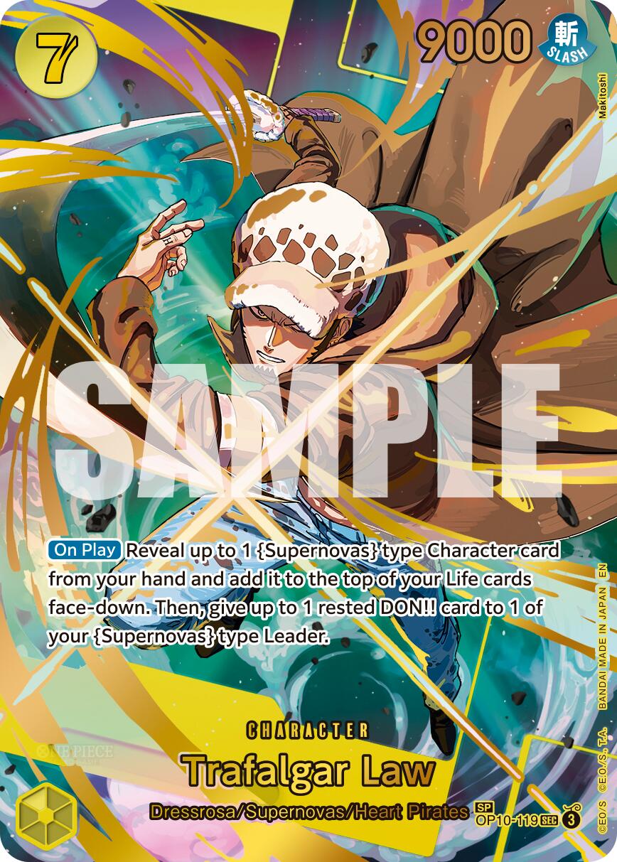 Trafalgar Law (OP10-119) (SP) [Premium Booster -The Best- Vol. 2