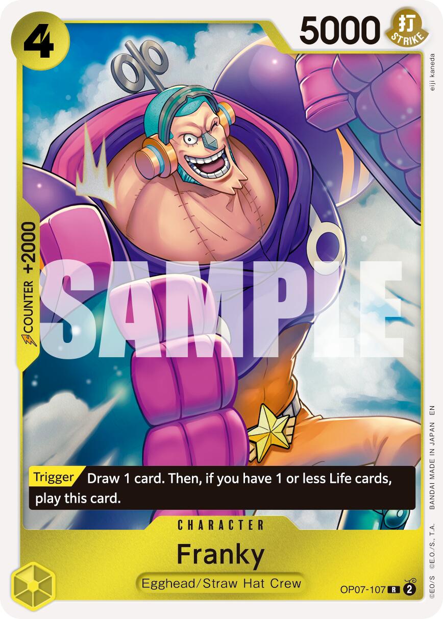 Franky (OP07-107) (Reprint) [Premium Booster -The Best- Vol. 2