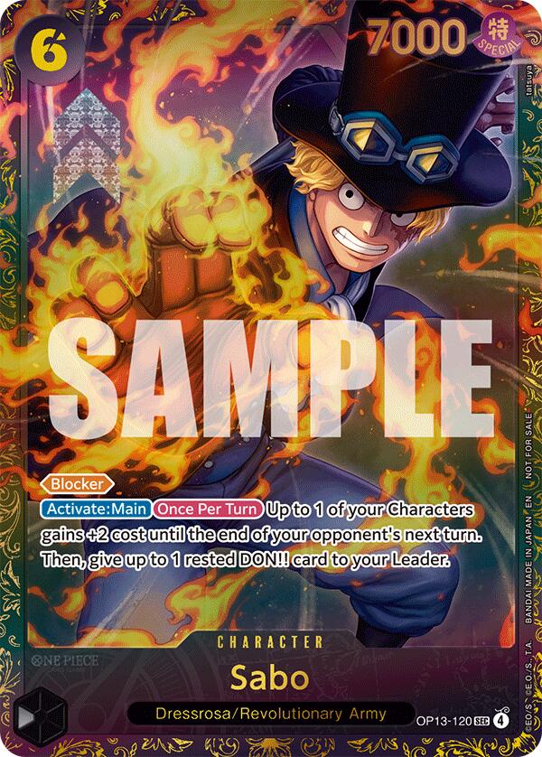 Sabo (Store Treasure Cup 2025) [One Piece Promotion Cards] | Good